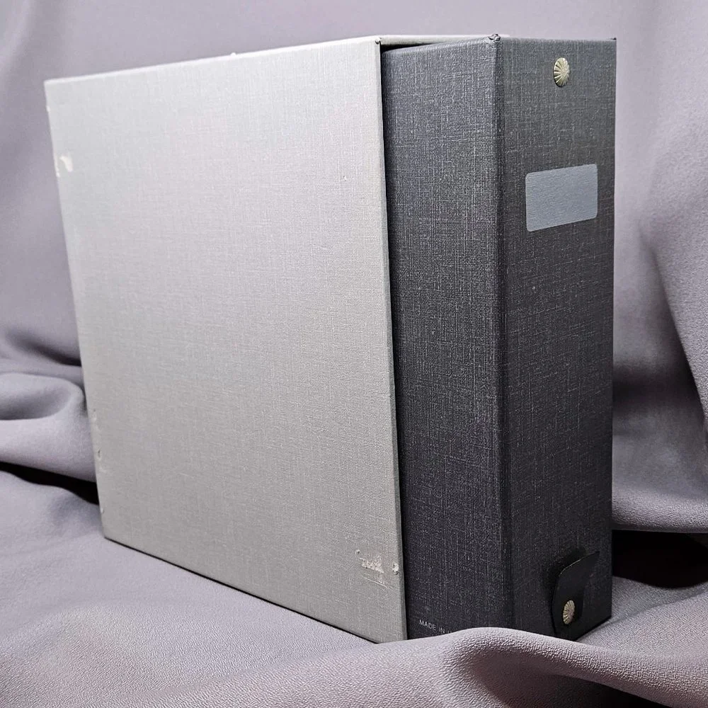 Daytimer Archive Storage Set, 4 Ring Binder & Slip Storage, Vintage (90s)